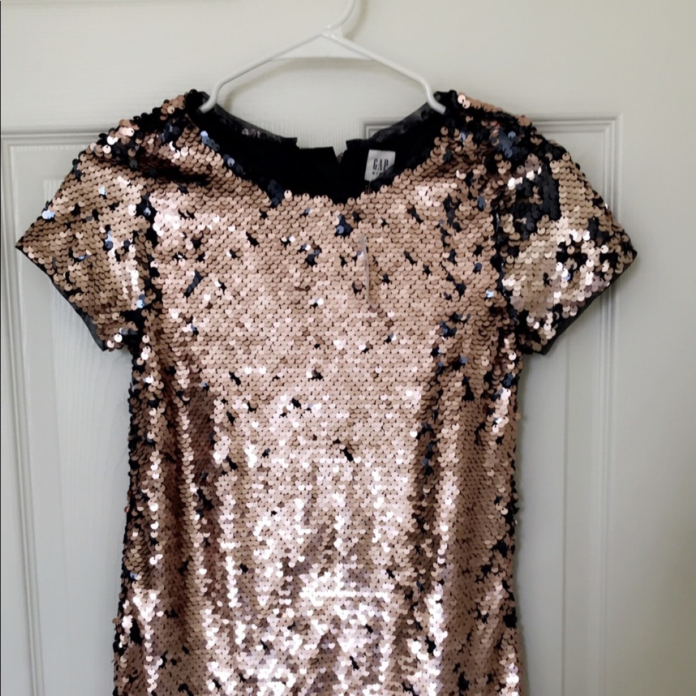 Gap Girls Flip Sequin Glitter Color Change Dress!